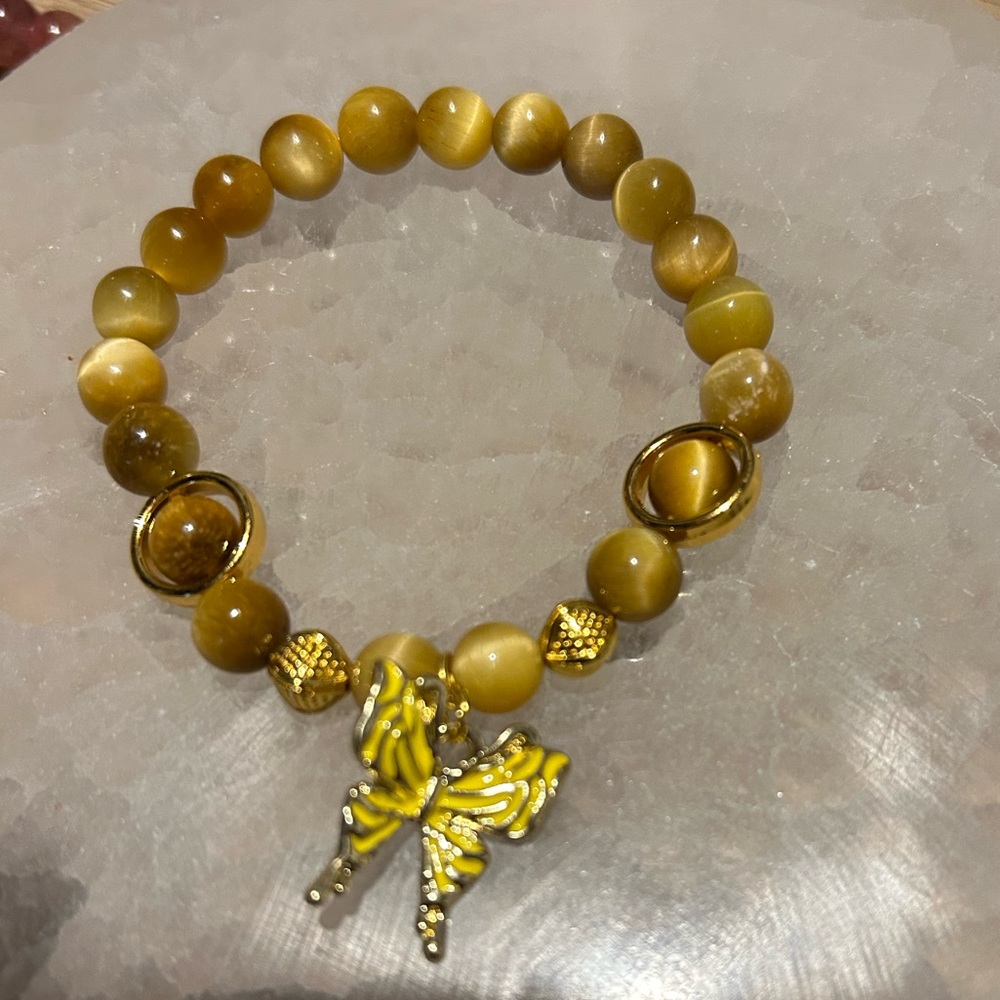 Handmade golden tigers eye